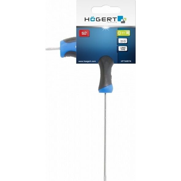 Bahco HOGERT TORX Z RĘKOJEŚCIĄ  T30 13934612 5902801336836