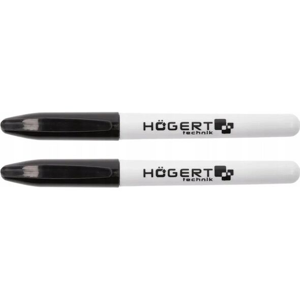 Högert Technik HOGERT MARKERY PERMANENTNE CZARNE  2szt. 13935818 5902801367830