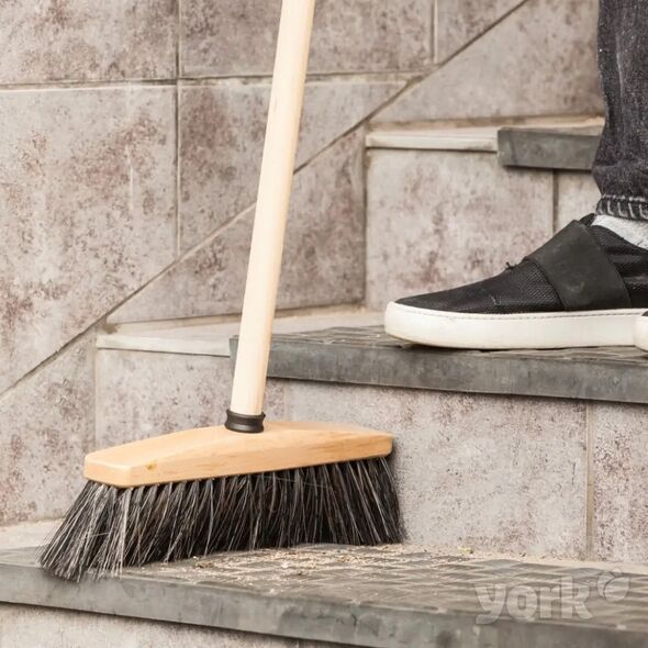 York YORK - Szczotka drewniana z naturalnym końskim włosiem, 40 cm 13936248 5903355038184