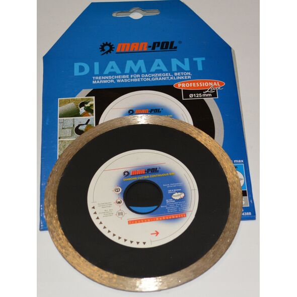 Mar-Pol TARCZA DIAMENTOWA 125mm RAPID SILENT CUT RED 13936466 5901969106848