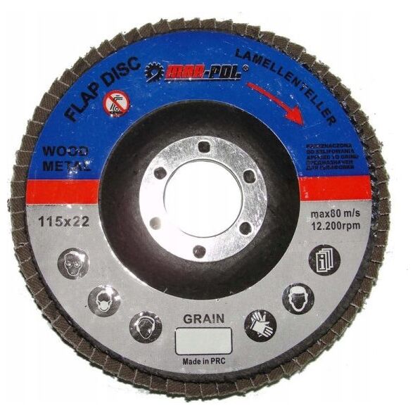 Mar-Pol TARCZA DIAMENTOWA 125mm RAPID SILENT CUT RED 13936466 5901969106848