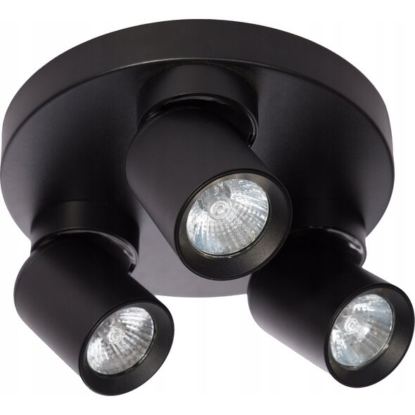 Lampa sufitowa LVT LVT Timo 1676 listwa plafon lampa sufitowa 3x35W GU10 czarny 13936951 5904703004172