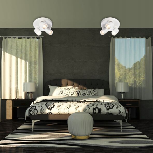 Lampa sufitowa LVT LVT Timo 1676 listwa plafon lampa sufitowa 3x35W GU10 czarny 13936951 5904703004172