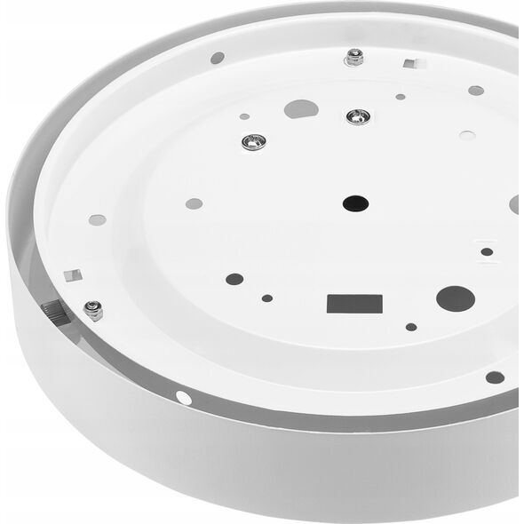 Lampa sufitowa Lamkur Lamkur Jonas 44392 plafon lampa sufitowa nowoczesny metalowy szklany klosz 2x60W E27 biały 13937039 5907687444392