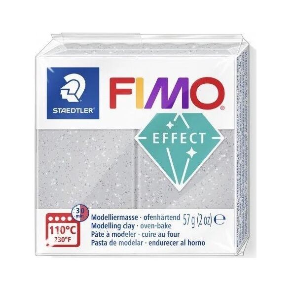 Fimo FIMO Mod.masse Effect 57g  silber glitter retail 13937790 4007817096307