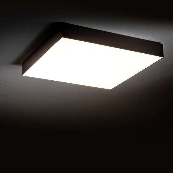 Lampa sufitowa Nowodvorski Nowodvorski Lid 10436 plafon lampa sufitowa 1x50W LED 4000K 4500 lm czarny/biały 13938200 5903139104364