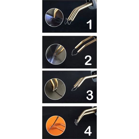 Silver ZSZYWKI DO ZGRZEWAREK PLASTIKU 800szt. MIX SILVER 13939889 5907589368024