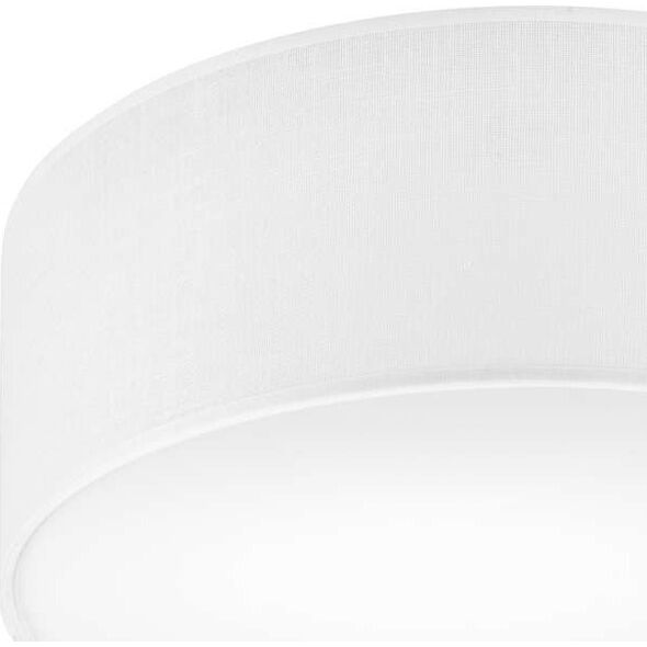 Lampa sufitowa Lamkur Lamkur Vivian 48406 plafon lampa sufitowa koło 1x60W E27 biały 13940474 5907687448406