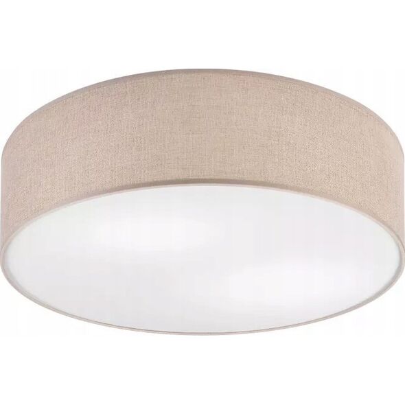 Lampa sufitowa Lamkur Lamkur Estelle 48383 plafon lampa sufitowa boho koło 2x60W E27 beżowy/biały 13940477 5907687448383