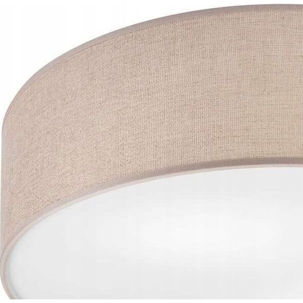 Lampa sufitowa Lamkur Lamkur Estelle 48383 plafon lampa sufitowa boho koło 2x60W E27 beżowy/biały 13940477 5907687448383