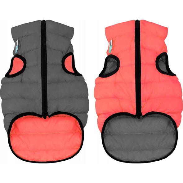 DOGGY S 35 KURTKA AIRYVEST DWUSTRONNA CORAL + SZARY 13940776 5902414551497