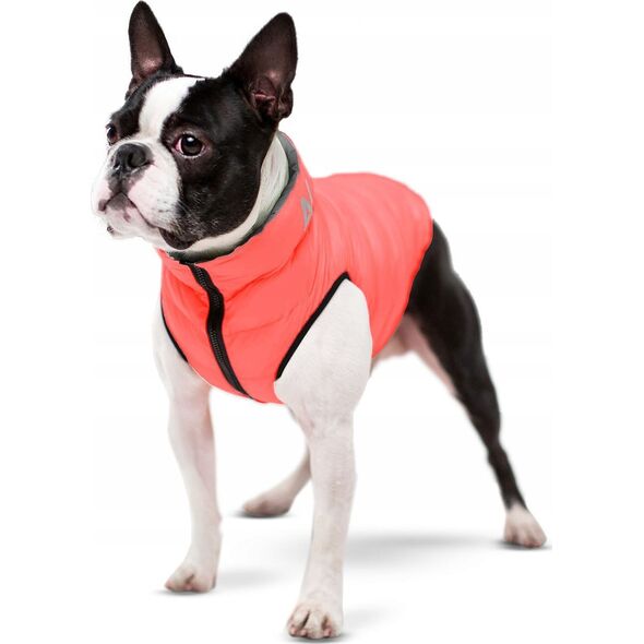 DOGGY S 35 KURTKA AIRYVEST DWUSTRONNA CORAL + SZARY 13940776 5902414551497