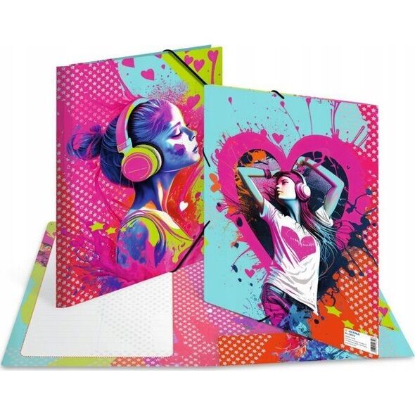 Herma HERMA  Sammelmappen A3 Karton Music Girl 13941269 4008705195775
