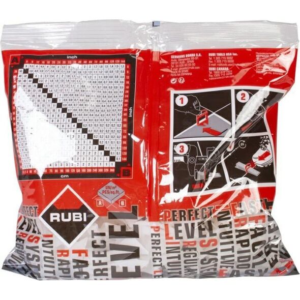 Rubi RUBI PASKI 3-12 mm 0,5 mm DELTA (B-100 szt.) 13941398 8413797039290