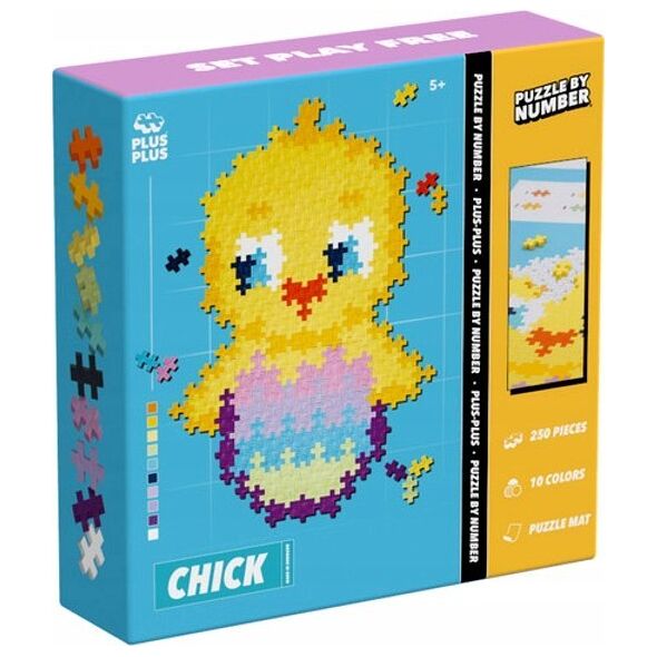 Plus Plus Plus-Plus Puzzle By Number - Kurczak 250el 13941756 5710409108850