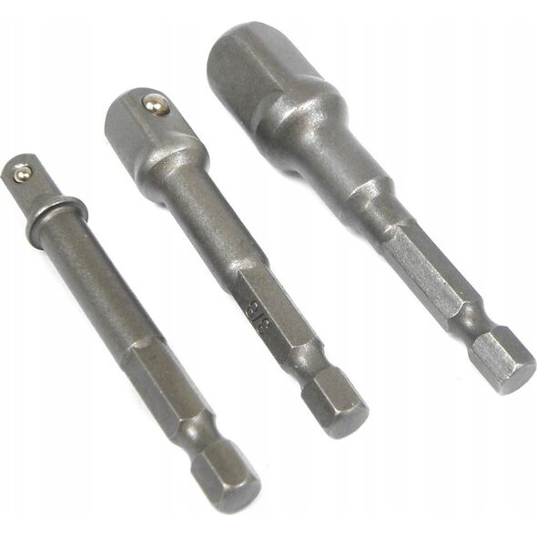 Silver SILVER KOMPLET ADAPTERÓW / UCHWYTÓW DO NASADEK 3szt. 1/2-3/8-1/4" 13942937 5907589360950