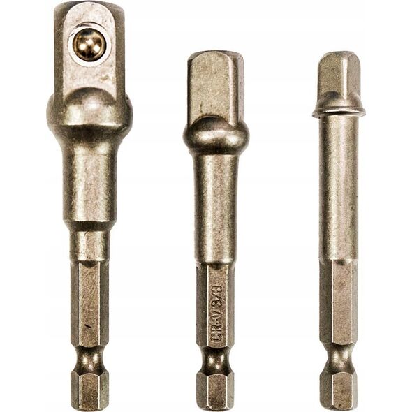 Silver SILVER KOMPLET ADAPTERÓW / UCHWYTÓW DO NASADEK 3szt. 1/2-3/8-1/4" 13942937 5907589360950