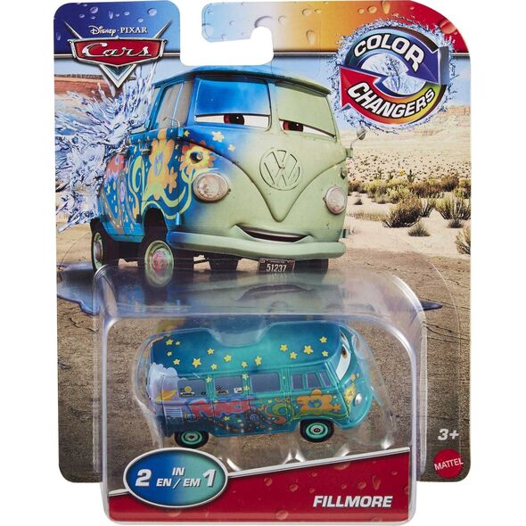 Mattel CR AUTA ZMIENIAJACE KOLOR AST GNY94 WB8 13943317 887961881912