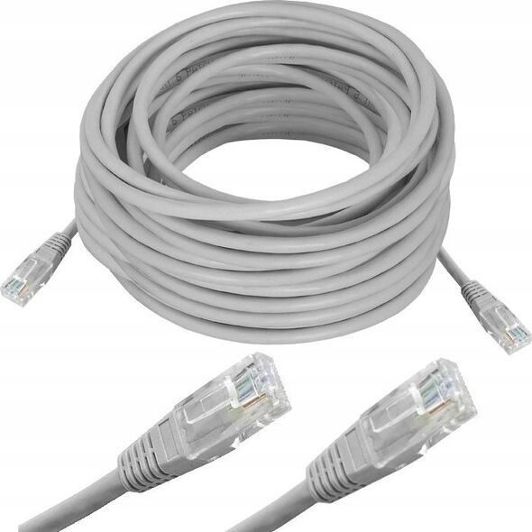 Lexton Kabel komputerowy sieciowy  1:1, 8P8C (patchcord), CAT6E, 20m. 13944298 5902270716375