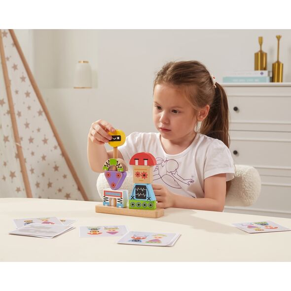 Viga Viga 44652 Klocki do ukladania - Roboty 13944869 6971608446528