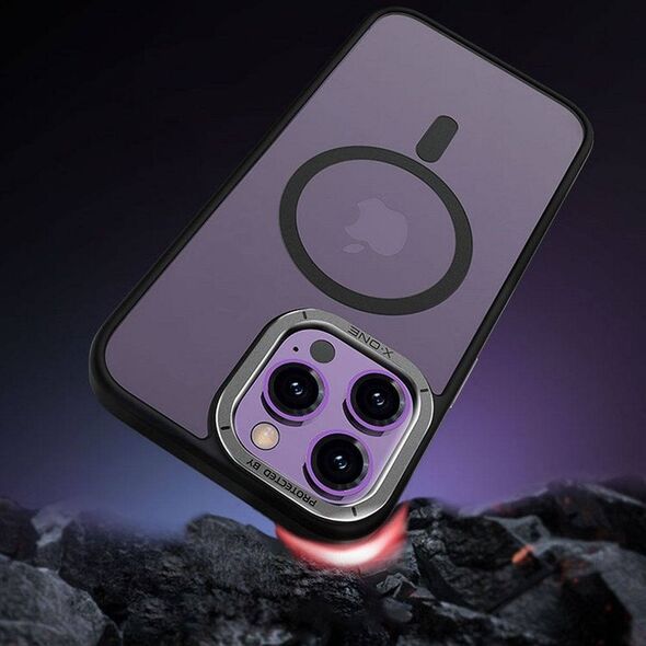 X-One Futerał X-ONE Dropguard Magnetic Case Air (kompatybilny z MagSafe) - do Apple iPhone 14 Plus czarny 13950334 5903396208348
