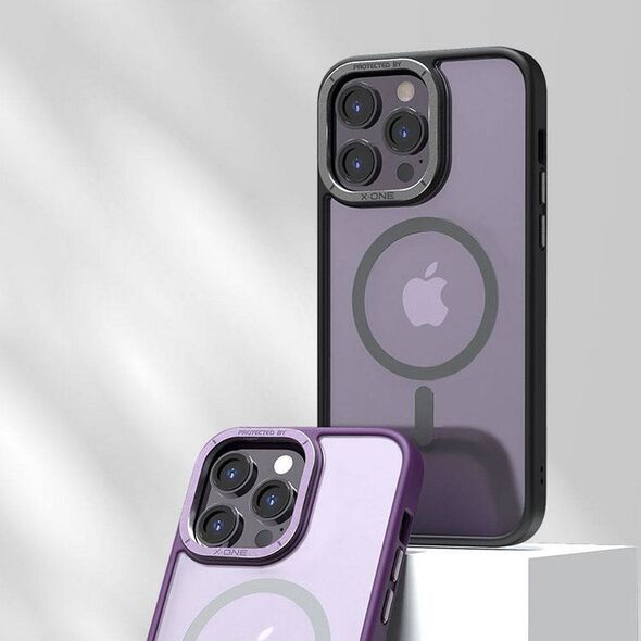 X-One Futerał X-ONE Dropguard Magnetic Case Air (kompatybilny z MagSafe) - do Apple iPhone 14 Plus czarny 13950334 5903396208348