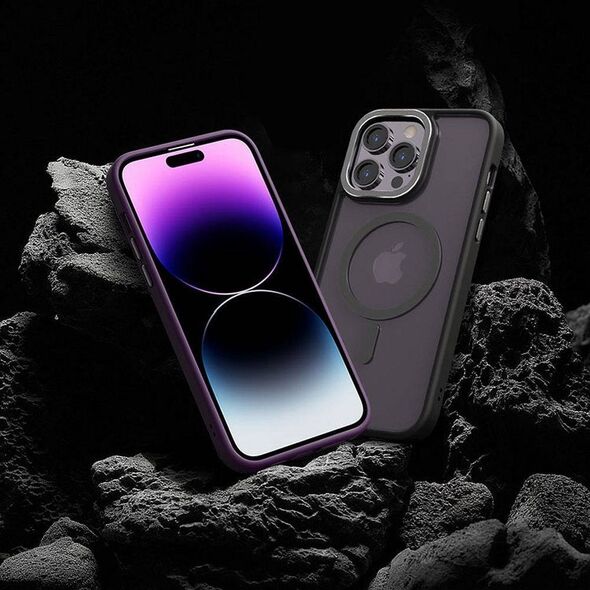 X-One Futerał X-ONE Dropguard Magnetic Case Air (kompatybilny z MagSafe) - do Apple iPhone 14 Plus czarny 13950334 5903396208348