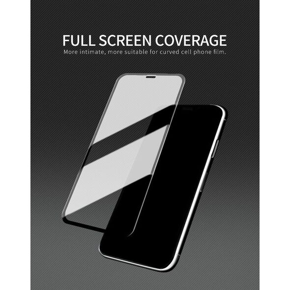 X-One Szkło hartowane X-ONE Full Cover Extra Strong Crystal Clear - do iPhone 13 Pro Max/14 Plus (full glue) czarny 13950361 5903396124297