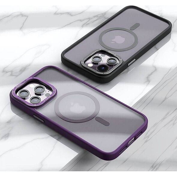 X-One Futerał X-ONE Dropguard Magnetic Case Air (kompatybilny z MagSafe) - do Apple iPhone 15 Plus czarny 13950399 5903396215445