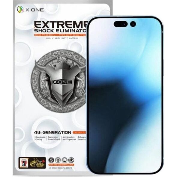 X-One Protektor LCD X-ONE Extreme Shock Eliminator 4th gen. - do iPhone 15 Pro Max 13950530 5903396215728