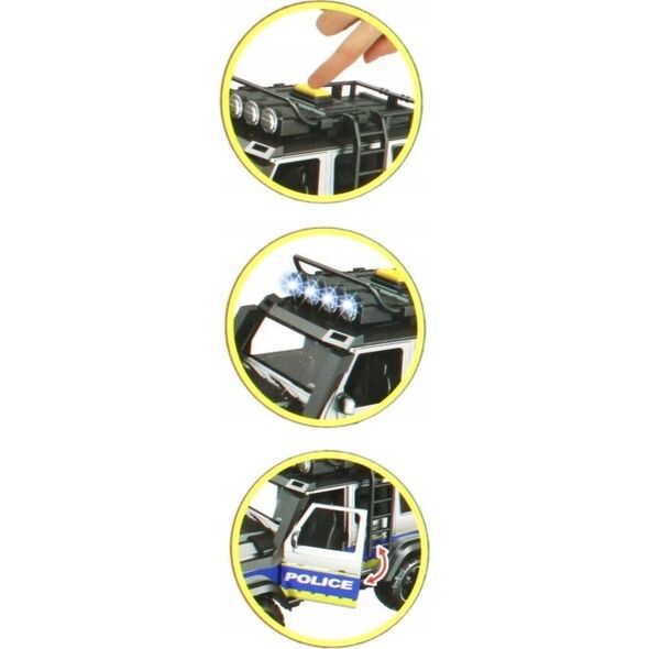 Mega Creative AUTO POLICJA B/O TEREN 30X17X14 MOJE MIASTO MC24 13950960 5904335885910