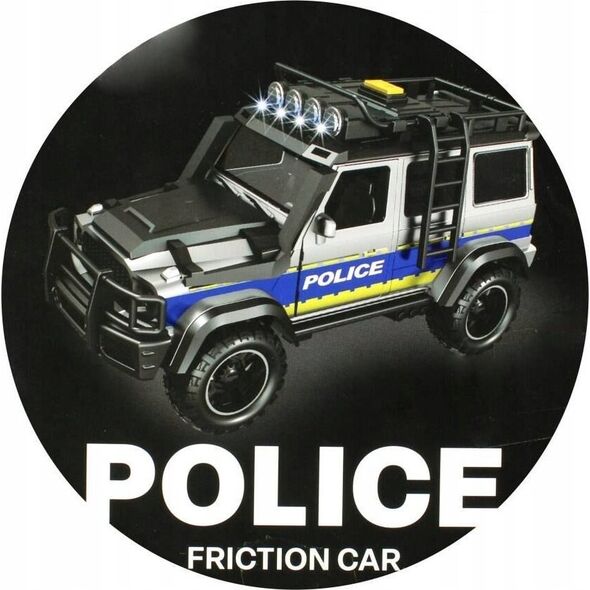 Mega Creative AUTO POLICJA B/O TEREN 30X17X14 MOJE MIASTO MC24 13950960 5904335885910