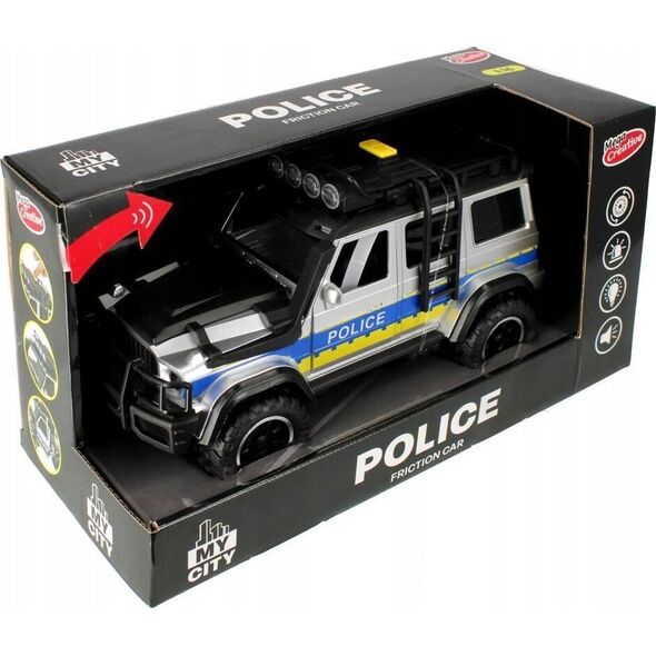 Mega Creative AUTO POLICJA B/O TEREN 30X17X14 MOJE MIASTO MC24 13950960 5904335885910