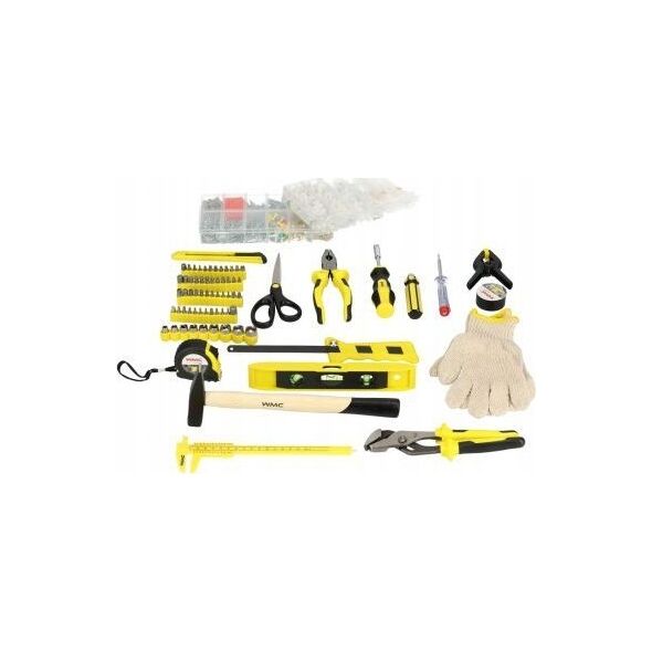 Zestaw narzędzi WMC ZESTAW UNIWERSALNY 1200el. 1/4" 6-KĄT.  /WMC 13951019 5904915195033