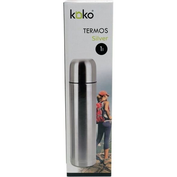 KOKO termos nierdzewny z kubkiem 1L KO-6439 13951260 5902041306439