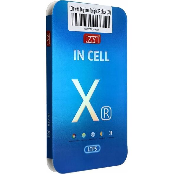 Partner Tele.com Wyświetlacz do iPhone Xr z ekranem dotykowym czarnym (ZY-LTPS) 13953326 5903396249624