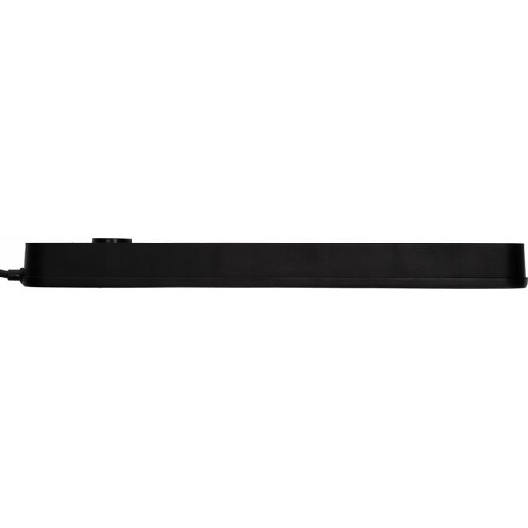 Listwa zasilająca Plastrol Plastrol Filtr W-00027 listwa zasilająca z układem przeciwprzepięciowym osiem gniazd, włącznik czarna 13955283 5902273423966