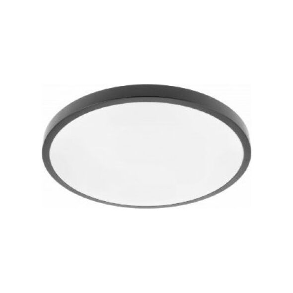 Lampa sufitowa GTV Gtv Atol LD-ATOL32W-NW-10 plafon lampa sufitowa 1x32W 2560lm 4000K IP54 czarna/biała 13955348 5902801392122