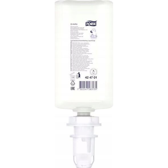 Tork Tork - Łagodne mydło w płynie do skóry wrażliwej, S4 - 1 l 13957129 7322541283135