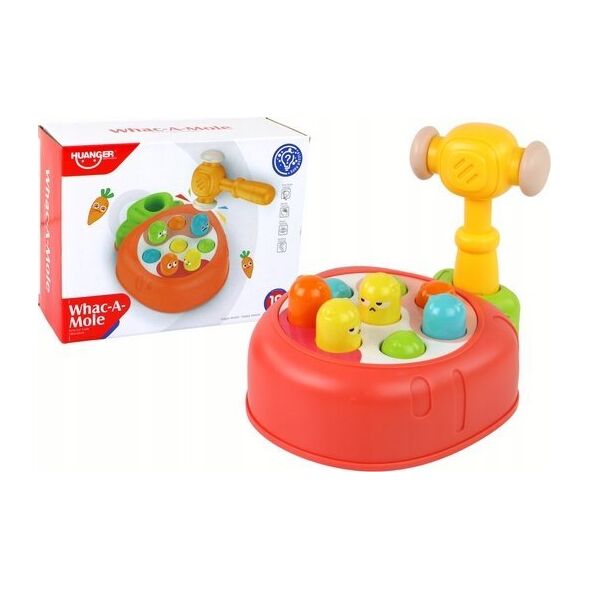 LeanToys Gra Whac-A-Mole kolorowa marchewka 13957715 5905679078495