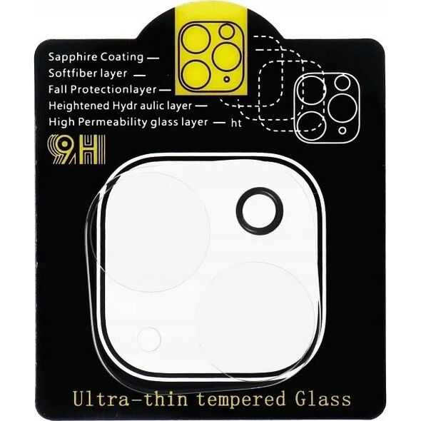 Szkło hartowane 5D Full Glue do aparatu - do Samsung Galaxy S23 Plus Czarny 13960879 5903396260254