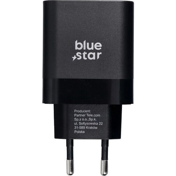 Ładowarka Blue Star BLUE STAR ładowarka sieciowa 3A 45W Typ C PD QC4.0 TFB-TC-45W czarna 13961170 5903396261596