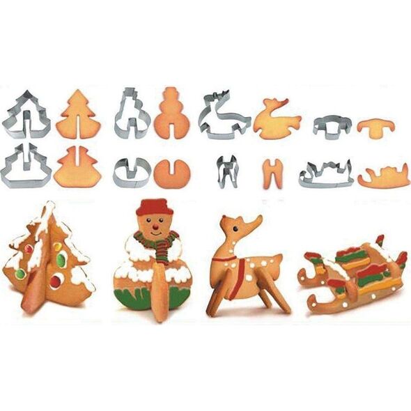 La Cucina Wykrawacze Do Ciasteczek Piernicznków Świątecznych 3d Lumarko! 13961284 8719202617573