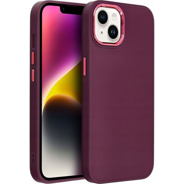 4kom.pl Futerał FRAME do SAMSUNG A55 5G fioletowy 13962302 5903396267963