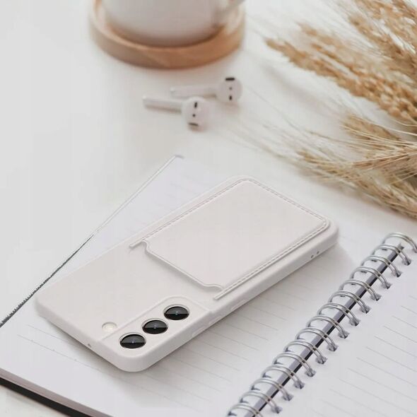 4kom.pl Futerał CARD CASE do SAMSUNG A55 5G biały 13962451 5903396272066