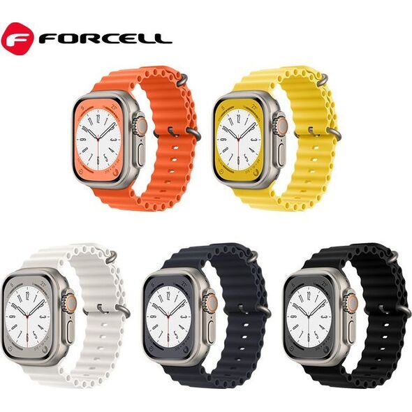 ForCell FORCELL F-DESIGN FA12 pasek do APPLE Watch 38 / 40 / 41 mm niebieski 13965605 5903396223532