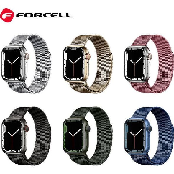 ForCell FORCELL F-DESIGN FA03 pasek do APPLE Watch 38 / 40 / 41 mm niebieski 13965608 5903396222528