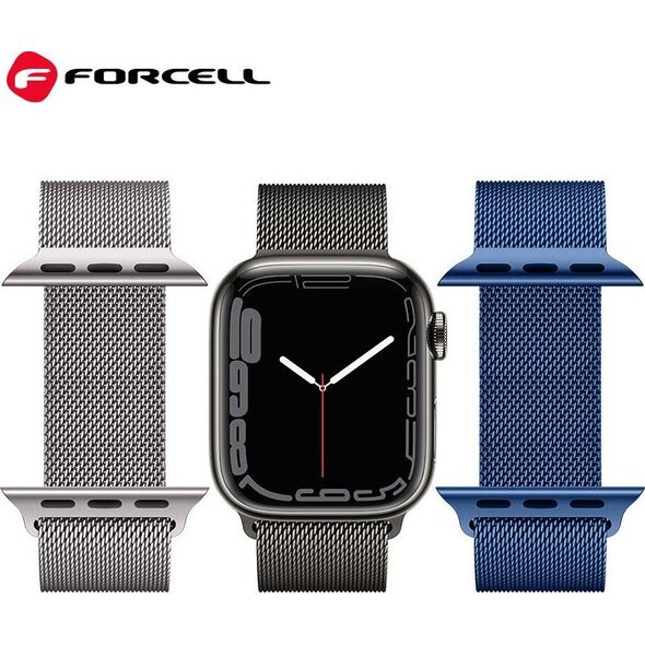 ForCell FORCELL F-DESIGN FA03 pasek do APPLE Watch 38 / 40 / 41 mm niebieski 13965608 5903396222528