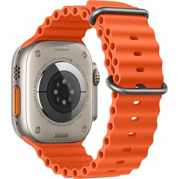 ForCell FORCELL F-DESIGN FA12 pasek do APPLE Watch 42 / 44 / 45 / 49 mm pomarańczowy 13965609 5903396223440