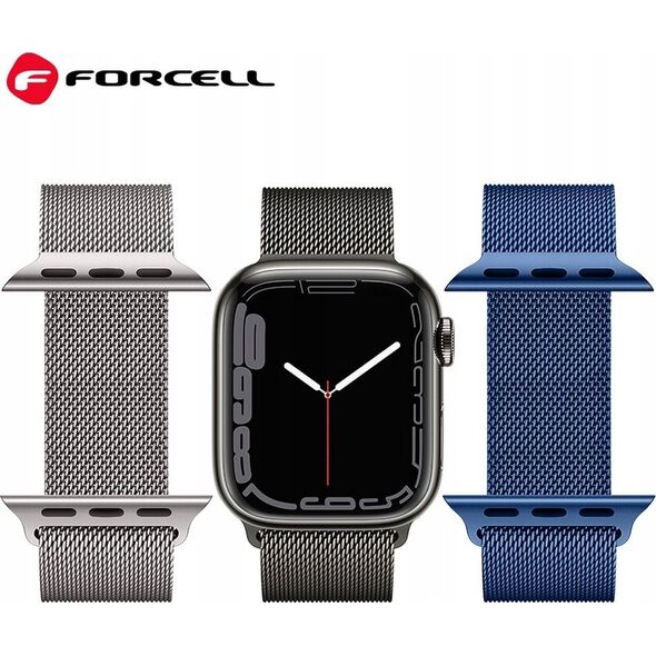 ForCell FORCELL F-DESIGN FA03 pasek do APPLE Watch 38 / 40 / 41 mm czarny 13965617 5903396223464